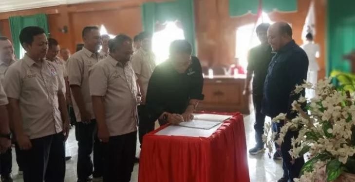 Wabup Tanjab Timur Hadiri Pengukuhan KORMI