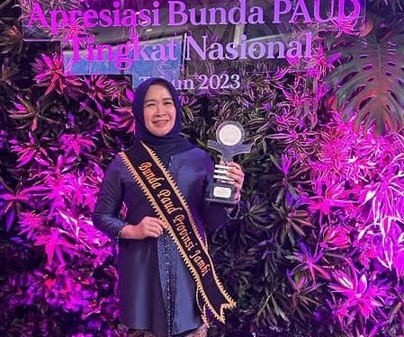 Isteri Al Haris Pernah Juara 1 Nasional; Penghargaan Wiyata Darma Madya dari Kemendikbud Ristek RI