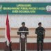 Danrem 042/Gapu Pimpin Korp Raport Kenaikan Pangkat Perwira Korem 042/Gapu