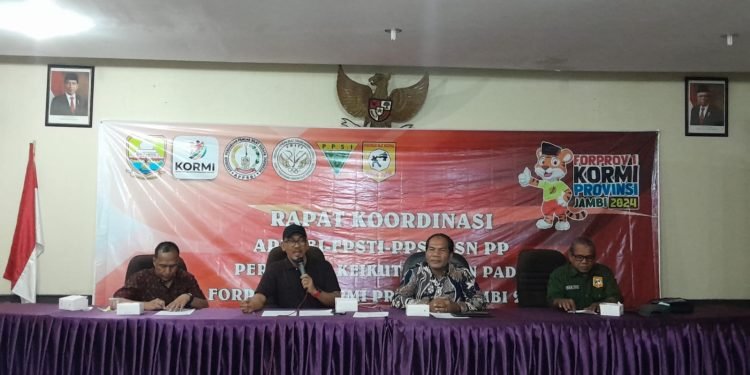 Gelar Rakor FORPROV Jambi 2024, APPSBI dan FPSTI Siapkan Atlet Terbaik
