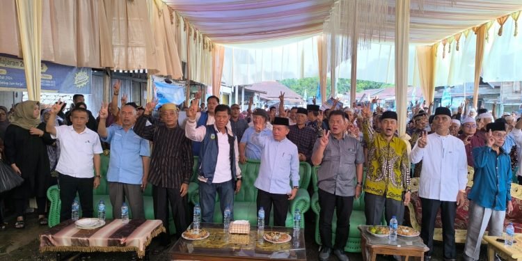 Warga Bathin VIII Sarolangun Targetkan Kemenangan Haris-Sani 80 Persen