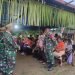 Peringati HUT TNI ke-79 dan Syukuran Kenaikan Pangkat, Satgas Yonif 642/Kps Gelar Doa Bersama Bersama Warga