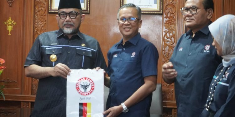 Silaturahmi Dengan PT. Semen Padang, Pjs. Gubernur Sudirman: Terima kasih Telah Membantu Masyarakat