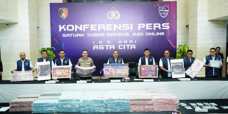 Sita Rp78,1 Miliar dari Judol Internasional, Komitmen Polri atas Asta Cita Presiden Prabowo