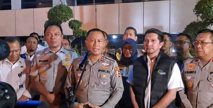 Persiapan Nataru 2024, Kakorlantas Polri Tinjau Jalur Merak Hingga Ketapang