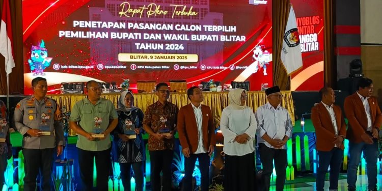 Ketua KPU Blitar : Penetepan Paslon Terpilih Rijanto-Beky Sesuai dengan Surat Keputusan KPU RI