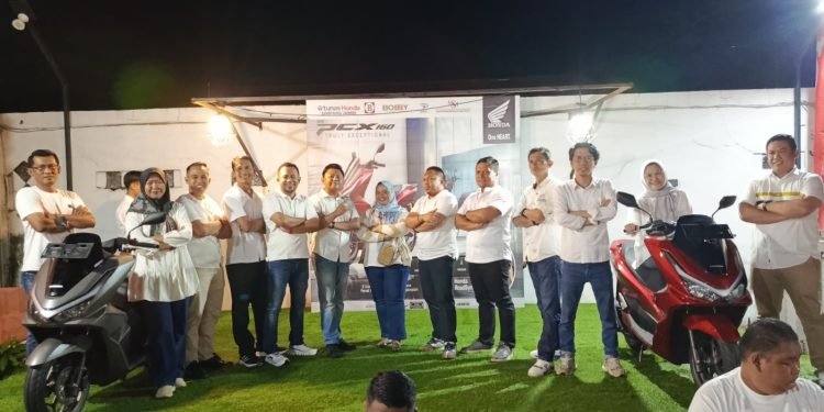 Gelar Mini Launching Serentak, Dealer Honda Bungo Perkenalkan New Honda PCX160 ke Masyarakat
