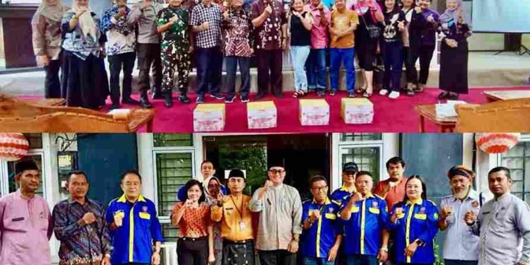 Pemko Tanjungpinang Salurkan Paket Sembako untuk Ketua RT dan RW yang Merayakan Imlek