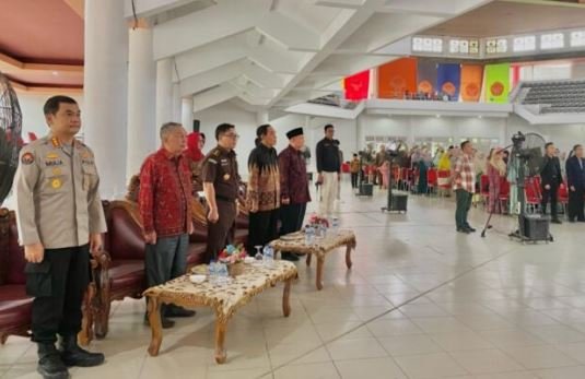 Kabid Humas Polda Jambi Hadiri Sidang Senat Terbuka Pengukuhan Guru Besar Unja