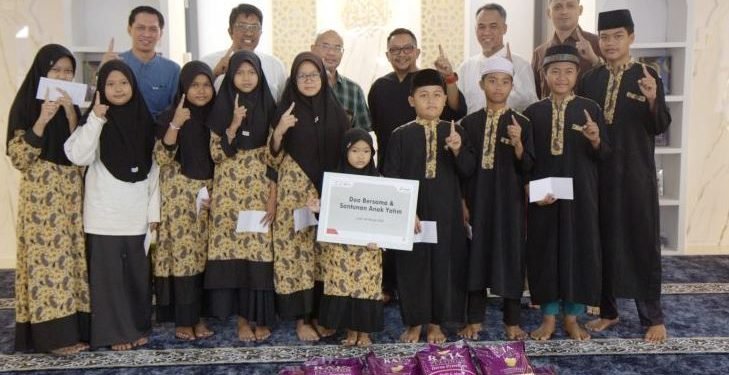 Jelang Ramadhan, PHR Zona 1 Gelar Doa Bersama dan Santunan Anak Yatim