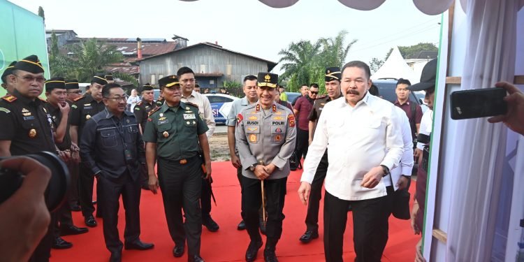 Danrem 042/Gapu Hadiri Ground Breaking Pembangunan Rumah Sakit Adhyaksa Jambi