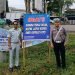 Edukasi Pengguna Jalan, Jasa Raharja Pasang Spanduk Keselamatan Berlalu Lintas