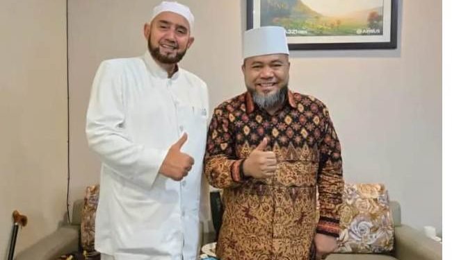 Al-Habib Syech Doakan dan Ucapkan Selamat kepada Gubernur Terpilih Bengkulu Helmi Hasan