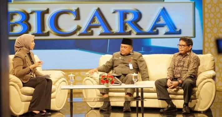 Sekda Muaro Jambi Jadi Narasumber di TVRI Jambi, Bahas Program Makan Bergizi Gratis
