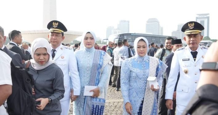 Bambang Bayu Suseno dan Junaidi H. Mahir Resmi Dilantik sebagai Bupati dan Wakil Bupati Muaro Jambi
