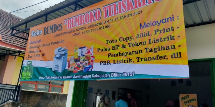 Pemdes Tuliskriyo Resmi Luncurkan BUMDes REMBOKO
