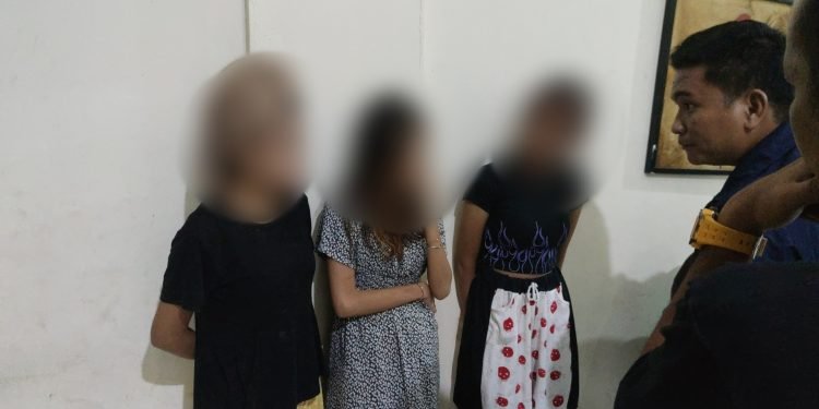 Diduga Terlibat Prostitusi Online, Sejumlah Anak Dibawah Umur Diamankan ke Mapolda Jambi