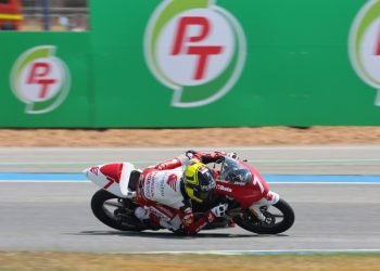 Sempat Pimpin Balapan, Pebalap Astra Honda Melaju Kencang di ATC Buriram