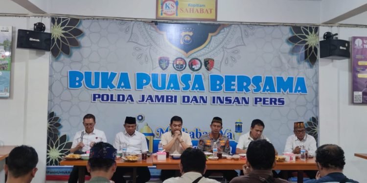 Perkuat Sinergi dan Silaturahmi, Polda Jambi Gelar Buka Puasa Bersama Insan Pers