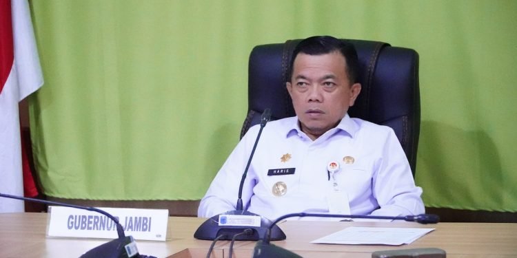 Dipimpin Mendagri, Gubernur Al Haris Ikuti Rakor Persiapan PSU Melalui Zoom Meeting