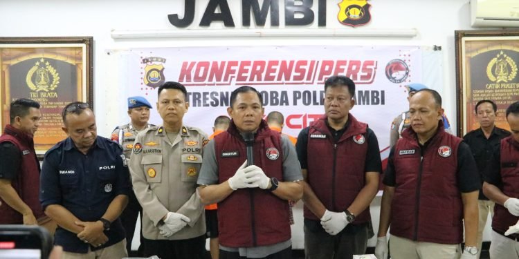 Bekuk Kurir Narkoba, Ditresnarkoba Polda Jambi Sita Sabu dan Pil Ekstasi Berlogo Superman
