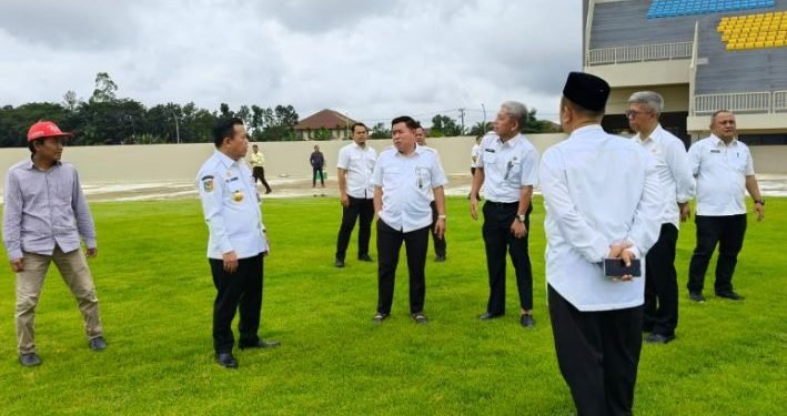 Gubernur Al Haris Pastikan Stadion Swarnabhumi Siap Megah Sambut Liga Nasional 2026