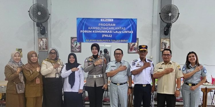 Perkuat Sinergi Keselamatan Lalu Lintas, Jasa Raharja Jambi Gelar FKLL di Tanjab Barat