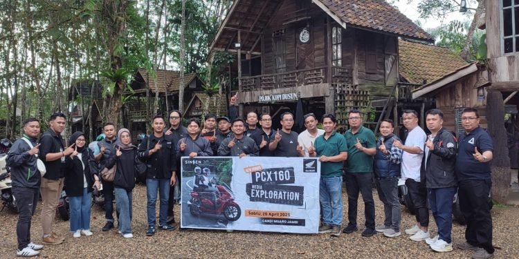 Rasakan Canggihnya Honda RoadSync, Sinsen Gelar New Honda PCX160 Media Exploration