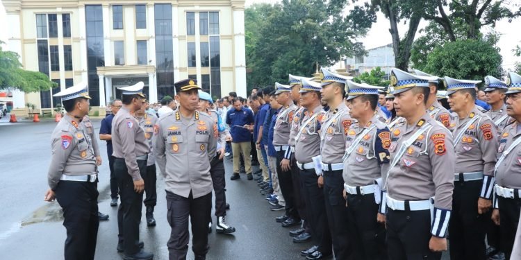 Polda Jambi Gelar Apel Konsolidasi Usai Cuti Lebaran
