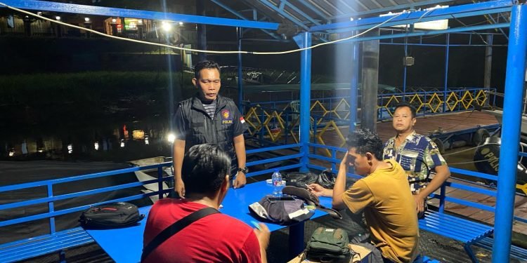 Rusak Ekosistem Sungai, Dua Nelayan Pengguna Alat Tangkap Ikan Destruktif Diamankan Ditpolairud Polda Jambi