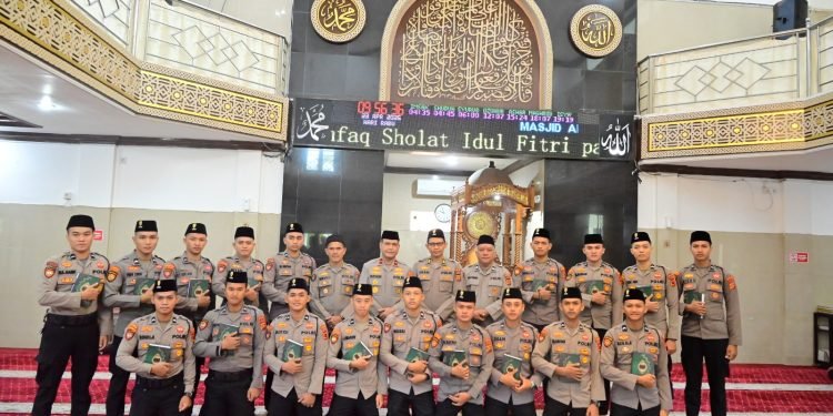 Gelar Binrohtal Personel, Wakapolda Jambi : Penguatan Spiritual adalah Investasi untuk Kinerja Polri