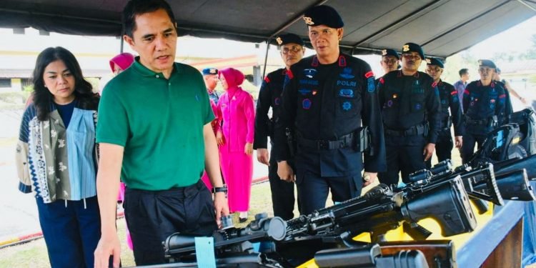Sambangi Markas Batalyon B Pelopor Satbrimob, Ini Pesan Kapolda Jambi