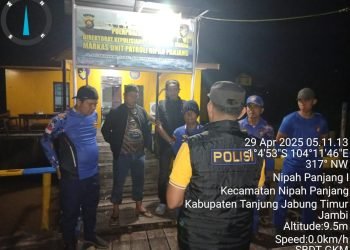 Ditpolairud Polda Jambi Tindak Tegas Penangkapan Ikan Ilegal, Dua Kapal yang Gunakan Trawl Diamankan