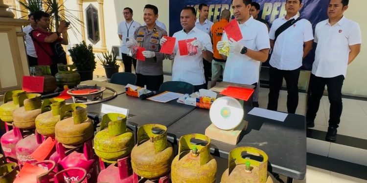 Ditreskrimsus Polda Jambi Ungkap Mafia LPG Subsidi, 1 Tersangka Diamankan