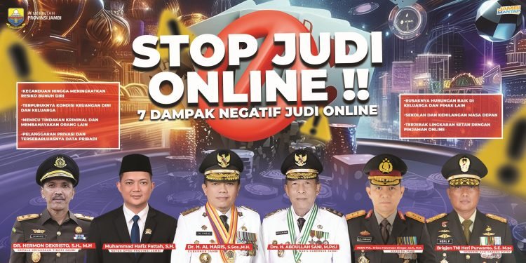 Maraknya Judi Online, Diskominfo, Polda, dan Kejati Jambi Bersinergi dalam Dialog Publik