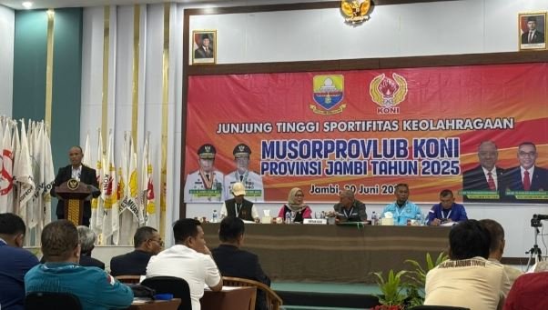 Menang Voting, Mat Sanusi Pimpin KONI Jambi 2025–2029