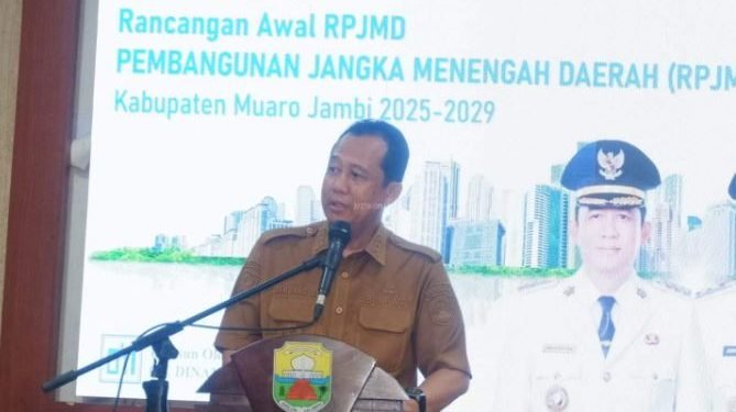 Bupati BBS Buka Asistensi Penyusunan RPJMD Muaro Jambi