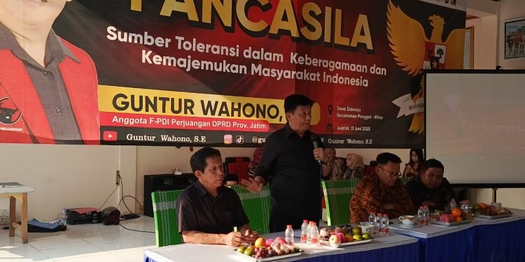 Guntur Wahono Gelar Solosemiran di Blitar, Tekankan Pancasila sebagai Sumber Toleransi