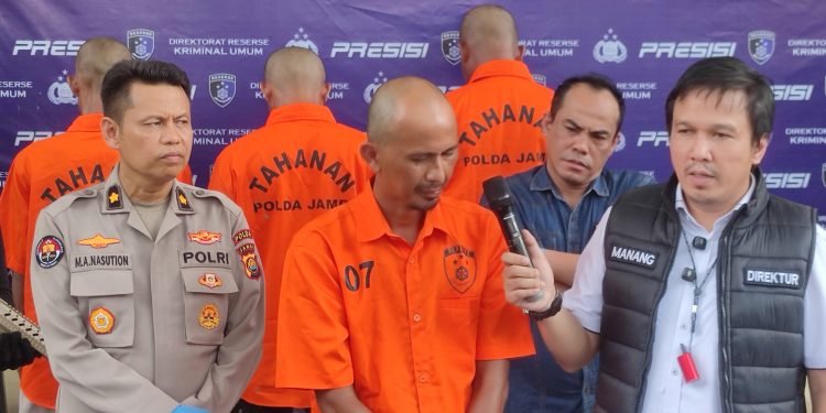Modus “Pinjam Motor”, Pelaku Penggelapan Motor Dibekuk Tim Resmob Polda Jambi
