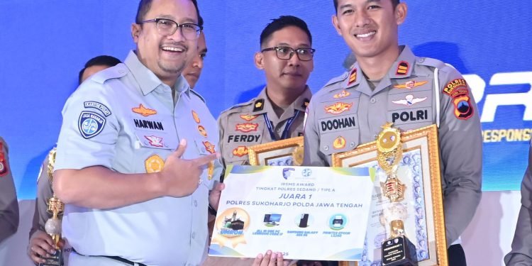 Jasa Raharja dan Korlantas Polri Serahkan IRSMS Award kepada Polda dan Polres yang Sigap Melaporkan Kecelakaan