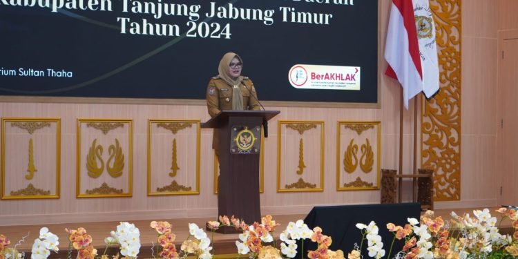 WTP Kedelapan, Pemkab Tanjab Timur Kembali Raih Penghargaan dari BPK