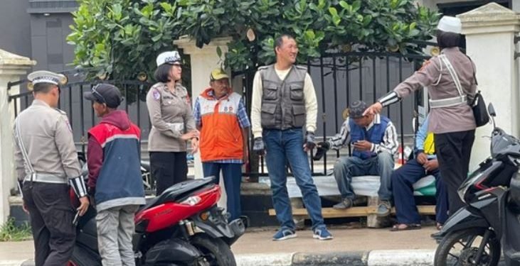 Satgas Preemtif Polda Jambi Sosialisasi Operasi Patuh 2025 ke Pengemudi Ojek