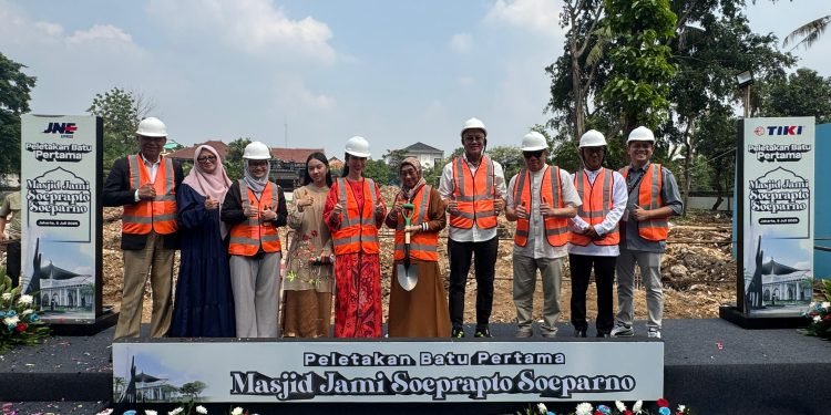 Groundbreaking Masjid Jami Soeprapto Soeparno, Hadirkan Pusat Spiritual dan Sosial Modern