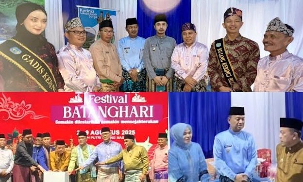 Wabup Kerinci Murison Hadiri Festival Batanghari 2025, Dorong Promosi Budaya dan Pariwisata Daerah