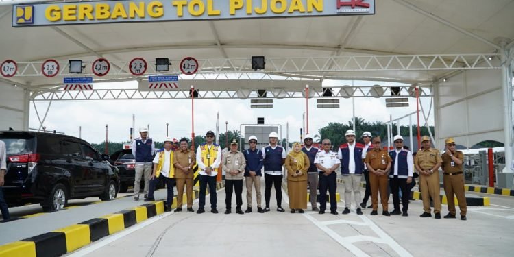 Gubernur Al Haris Tinjau Progres Pembangunan Tol Pijoan–Sebapo–Bayung Lencir