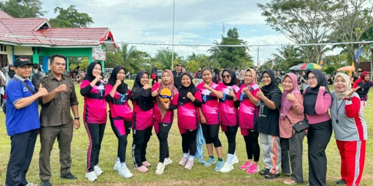 Tim Voli Putri Sukabanjar Siap Berlaga di Lomba Antar Desa Kecamatan Tetap