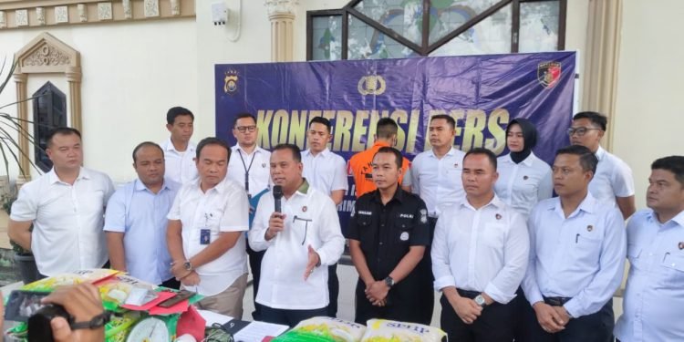 Dirreskrimsus Polda Jambi Ungkap Penjualan Beras SPHP Tanpa Label