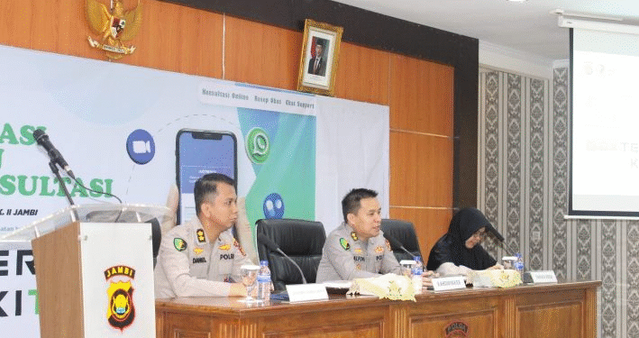 Akses Kesehatan Makin Mudah, Personel Polda Jambi Kini Bisa Konsultasi via ‘Dokter Kito’