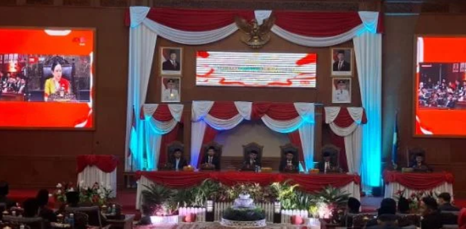 DPRD Muaro Jambi Gelar Sidang Paripurna Peringati HUT ke-80 RI