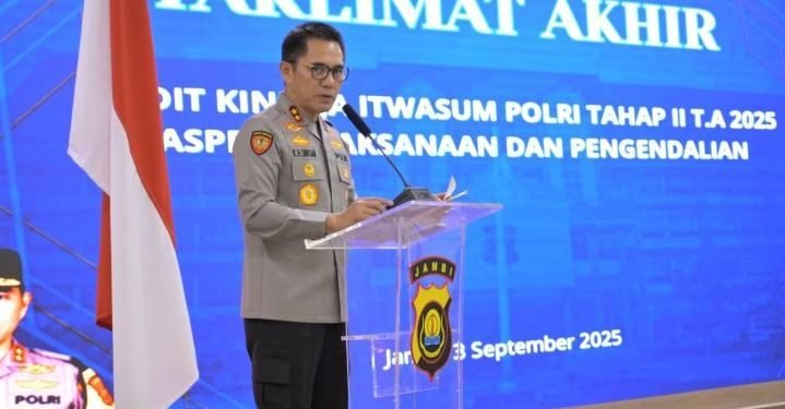 Kapolda Jambi Ingatkan Kasatker dan Kasatwil Hindari Pelanggaran
